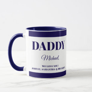 Mug Cadeau pour Papa avec des noms