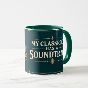 Mug Cadeau pour professeur de musique : Ma classe a un