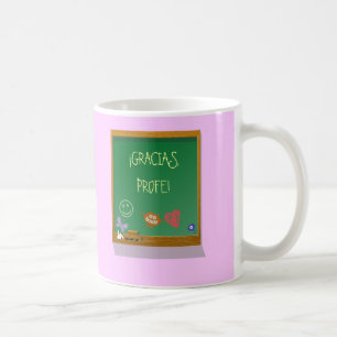 Mug Cadeau pour professeur personalizable.