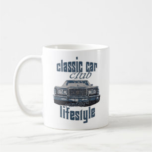 Mug cadeau pour un club de voiture classique amateur d