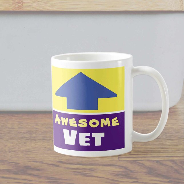 Mug Cadeau pour un vétérinaire ou vétérinaire (Créateur téléchargé)