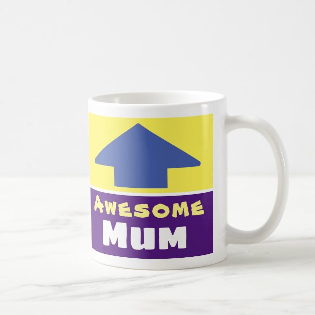 Mug Cadeau pour une maman géniale (Droite)