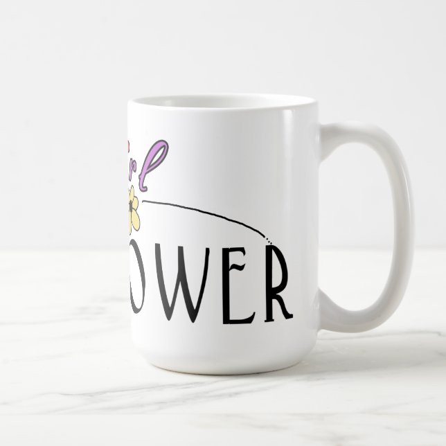 Mug cadeau Power Girl (Droite)