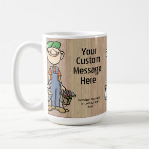 Mug Cadeau pratique personnalisé de peintre de