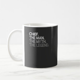 Mug Cadeau principal pour les hommes : l'homme le myth