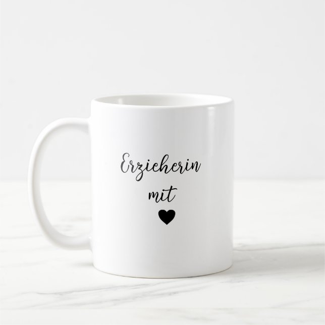 Mug Cadeau professeur | Cadeau de départ | Merci (Gauche)