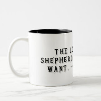 Mug cadeau Psaume 23:1