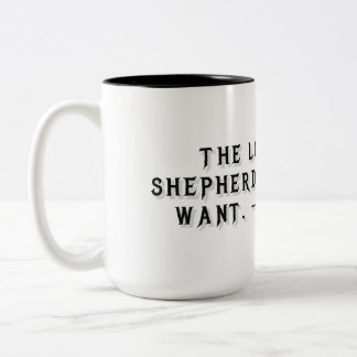 Mug cadeau Psaume 23:1