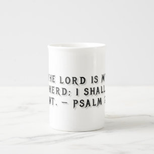 Mug cadeau Psaume 23:1
