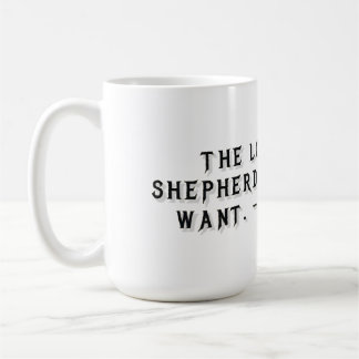 Mug cadeau Psaume 23:1