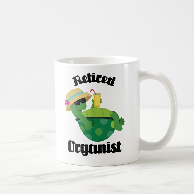 Mug Cadeau retiré d'organiste (Droite)