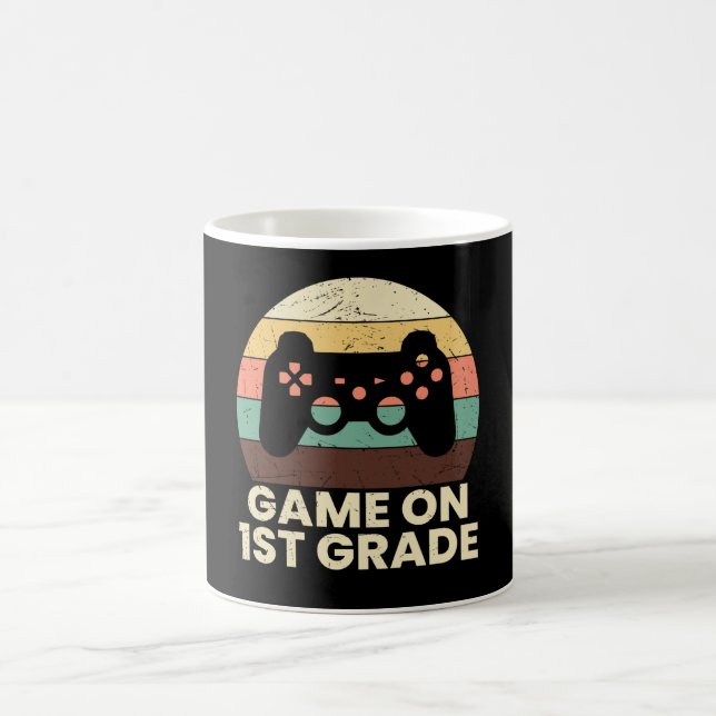 Mug Cadeau Rétro pour Élève de Première Année pour la  (Centre)