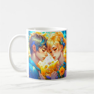 Mug Cadeau romantique à deux   Anime personnalisé