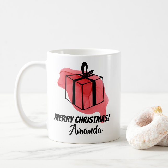 Mug Cadeau rose (Avec donut)