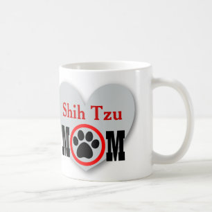 Mug Cadeau S01 d'amoureux des chiens de maman de Shih
