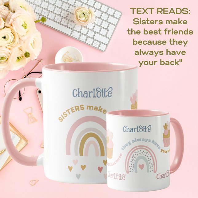 Mug Cadeau SISTER - Les meilleurs amis toujours avoir  (Créateur téléchargé)