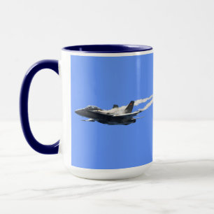 Mug Cadeau Supersonic Airforce Jet-Fighter Designer