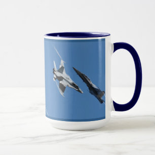 Mug Cadeau Supersonic Airforce Jet-Fighter Designer