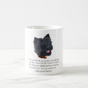 Mug Cadeau Terrier Black Cairn - Femelle