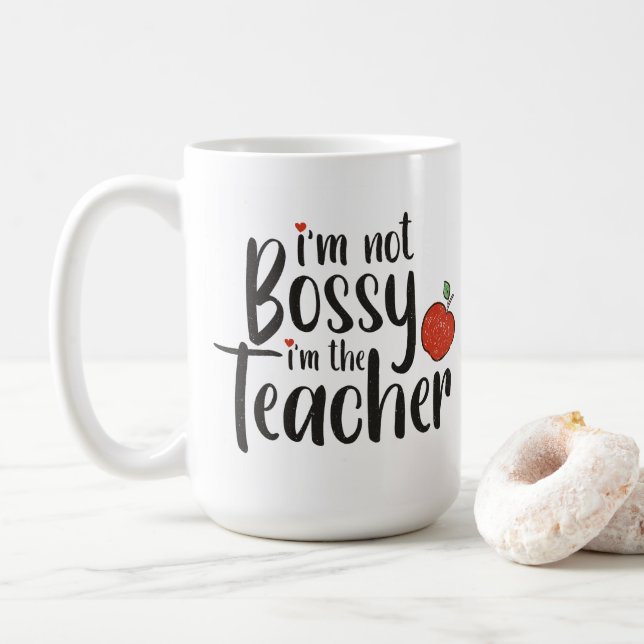 Mug Cadeau unique pour les éducateurs (Avec donut)