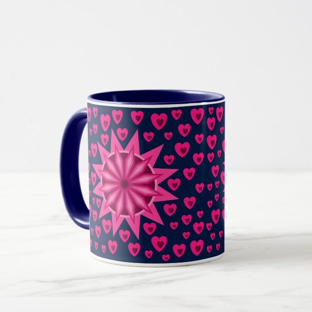 MUG CADEAU VALENTININE, ANNIVERSAIRE FEMME MARI BOYAMI (Devant gauche)
