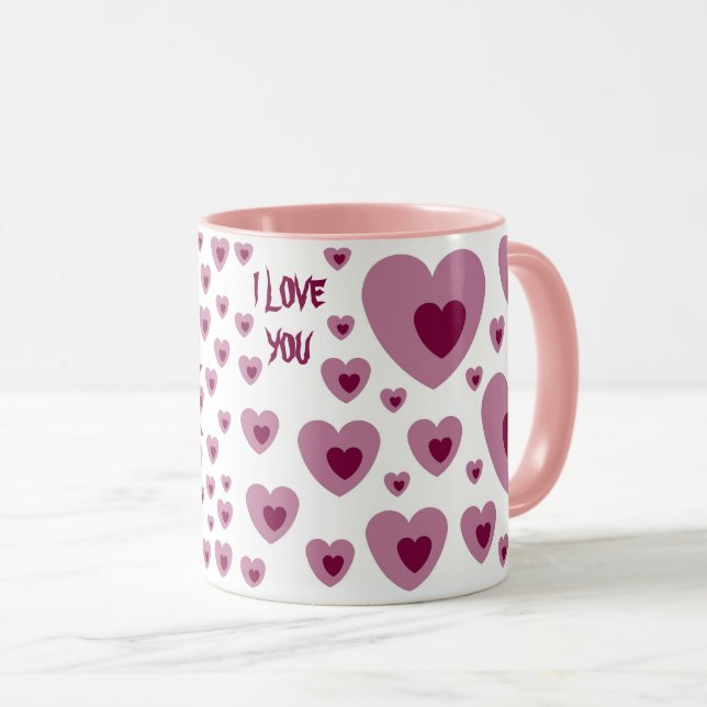 MUG CADEAU VALENTININE, ANNIVERSAIRE FEMME MARI BOYAMI (Devant droit)