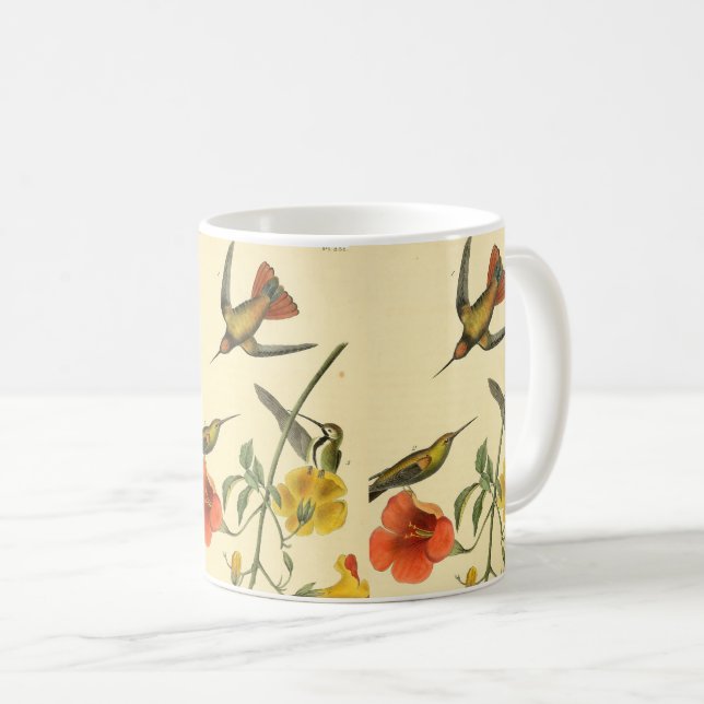 Mug Cadeau Vintage Audubon Roux (Devant droit)