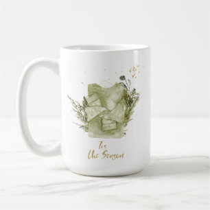 Mug Cadeau vintage Bohême Noël Aquarelle