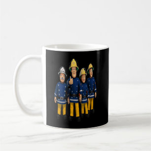 Mug Cadeaux Amoureux Enfants pompiers Caricatures Sam
