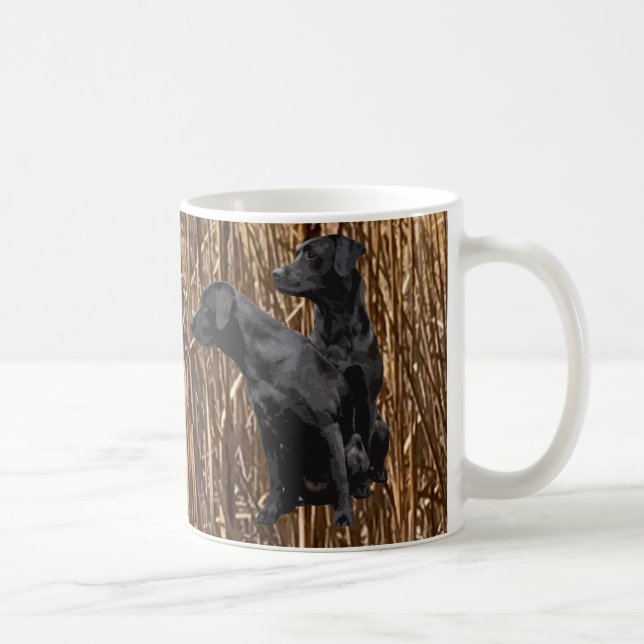 Mug Cadeaux Black Lab, Labrador Retriever (Droite)