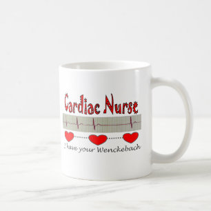 Mug Cadeaux cardiaques d'infirmière