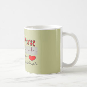 Mug Cadeaux cardiaques d'infirmière