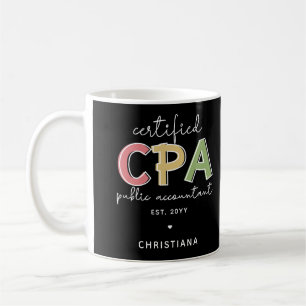 Mug Cadeaux comptables publics certifiés CPA personnal