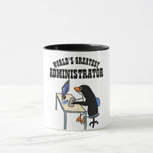 Mug Cadeaux d'administrateur ADMIN les plus grands du 
