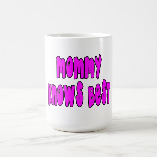 Mug Cadeaux d'amusement pour des mamans : La maman (Centre)