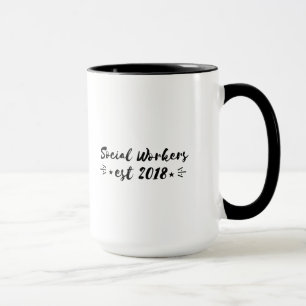 Mug Cadeaux d'assistant social pour des assistants