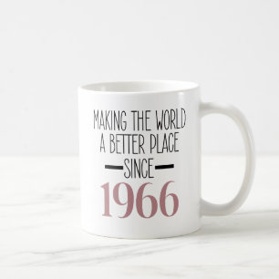 Mug Cadeaux de 60 ans pour femmes maman nées en 1966