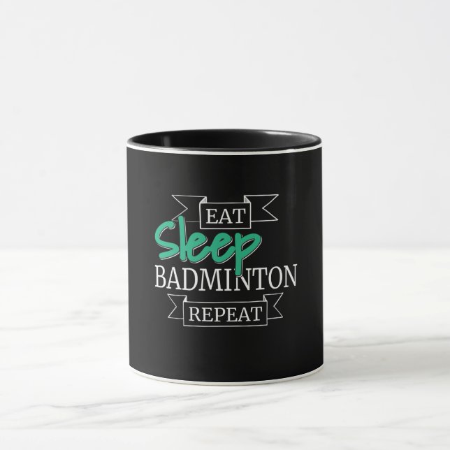 Mug Cadeaux de badminton (Centre)