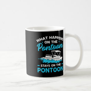 Mug Cadeaux de Bateau Ponton Capitaine Amateur de Fête