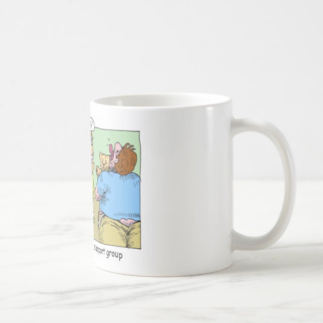 Mug Cadeaux de caricature du groupe de soutien Wedgie  (Droite)