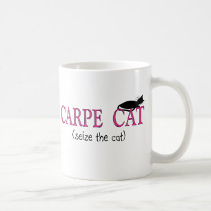 Mug Cadeaux de chat de Carpe (saisissez le chat)