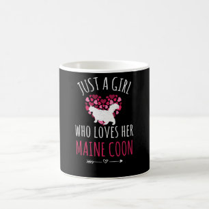 Mug Cadeaux De Chat De Maine Coon Pour Les Femmes  Mai