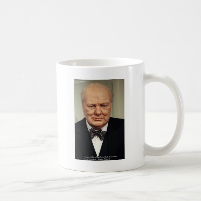 Mug Cadeaux de citations de sagesse sur l'échec de Win (Droite)