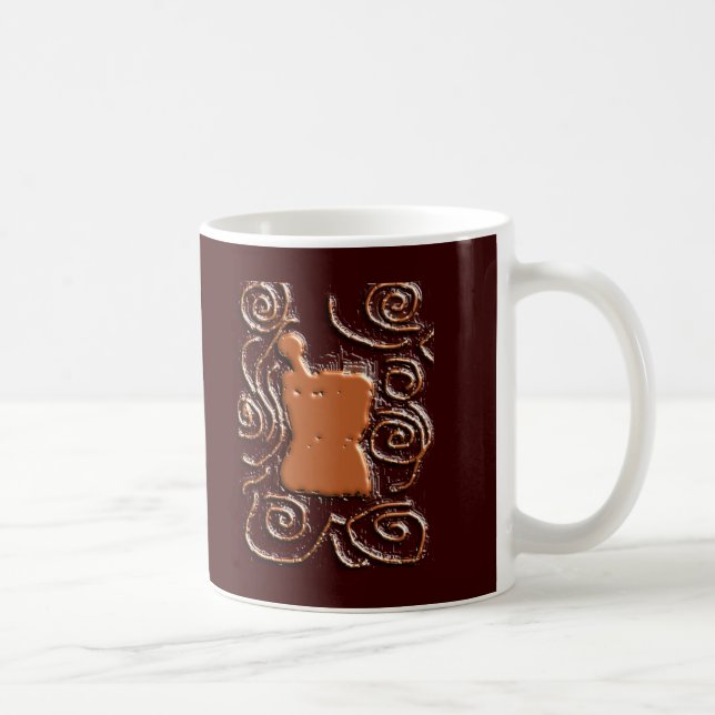 Mug Cadeaux de conception de pilon et de mortier de (Droite)