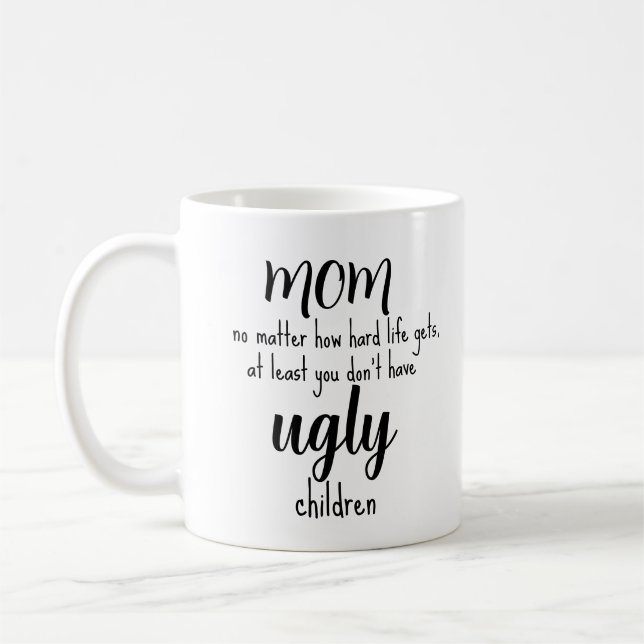 Mug Cadeaux de fête des mères pour maman café (Gauche)