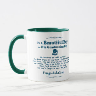 Mug Cadeaux de fin d'études à un beau garçon promotion