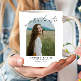Mug Cadeaux de fin d'études de photo d'arche boho de s