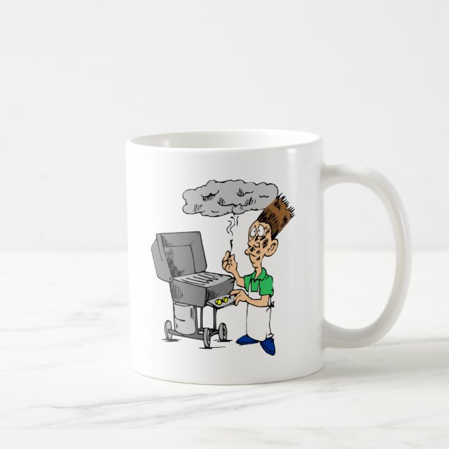 Mug Cadeaux de grillades humoristiques (Droite)