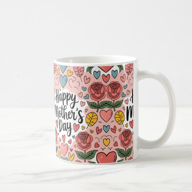 Mug Cadeaux de la Fête des Mères et de l'Art (Droite)