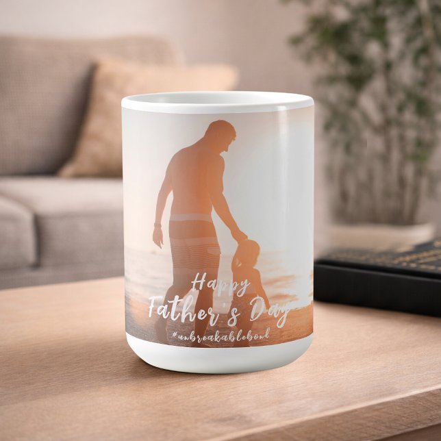 Mug Cadeaux de la Fête des Pères : Lien Indéfectible e (Créateur téléchargé)